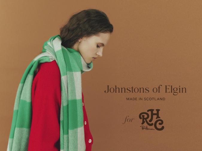 Johnstons for RHC Cashmere Stole 10.19(sat) New Arrival | RHC