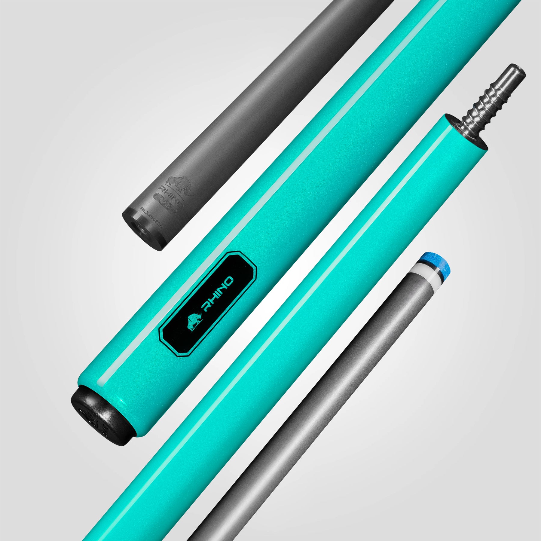 LUMINAX POOL CUE - WHITE PEARL