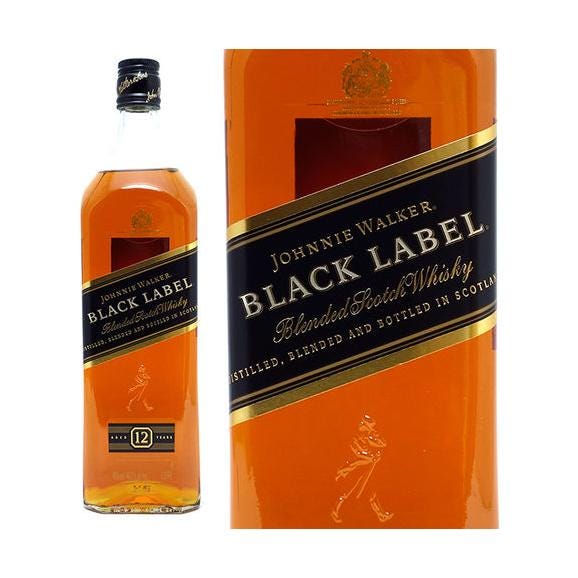 ジョニー ウォーカー ブラックラベル 12年 1000ml 1L 正規品