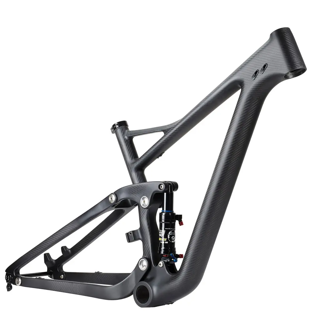 29erカーボンフルサスペンションMTBフレーム＋ショックアブソーバー