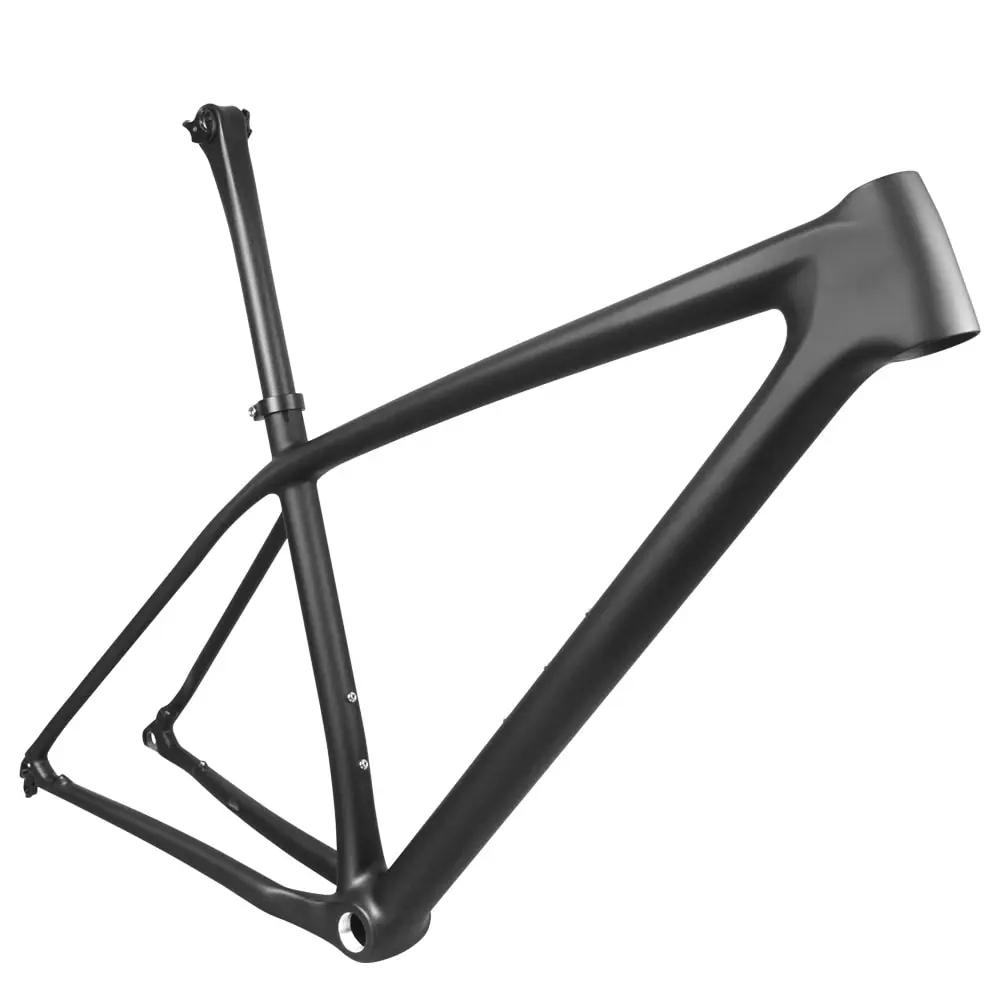 29erカーボンMTBハードテイル・ブーストフレーム＋シートポスト｜913g