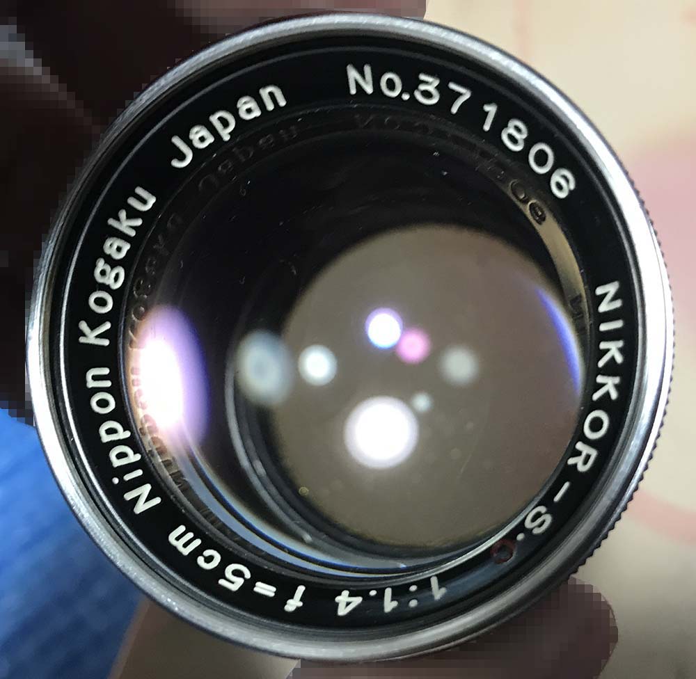 Repair: Nikkor-S.C 5cm f/1.4 | Richard Haw's Classic Nikon Repair