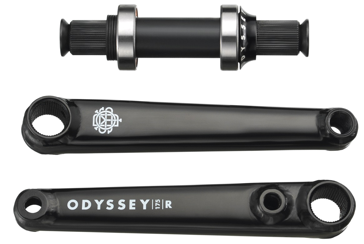bmx ストリートOdyssey クロモリクランクLHD