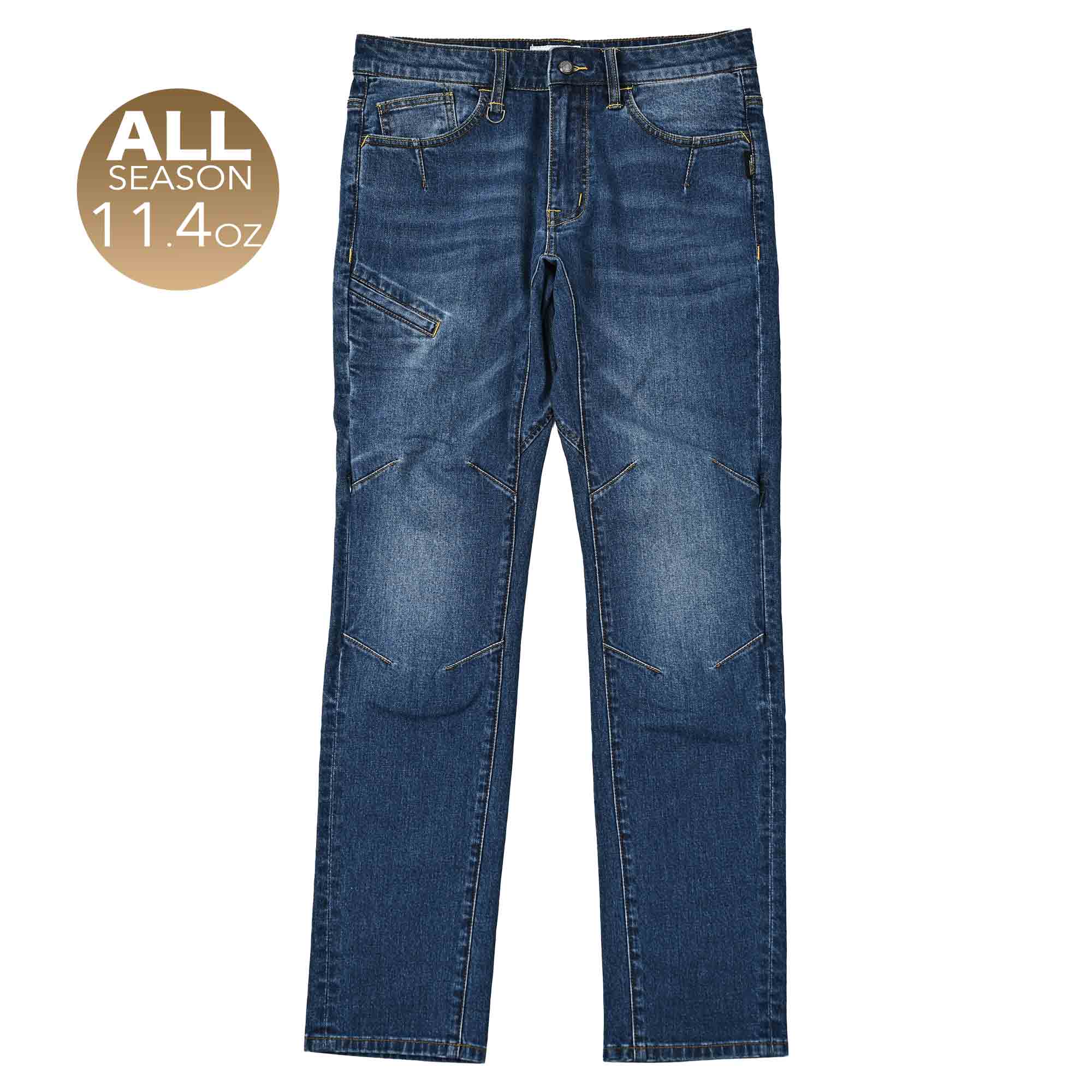 春夏秋冬オールシーズンOK！伸びる！！！楽デニ◇バイク用ライディング