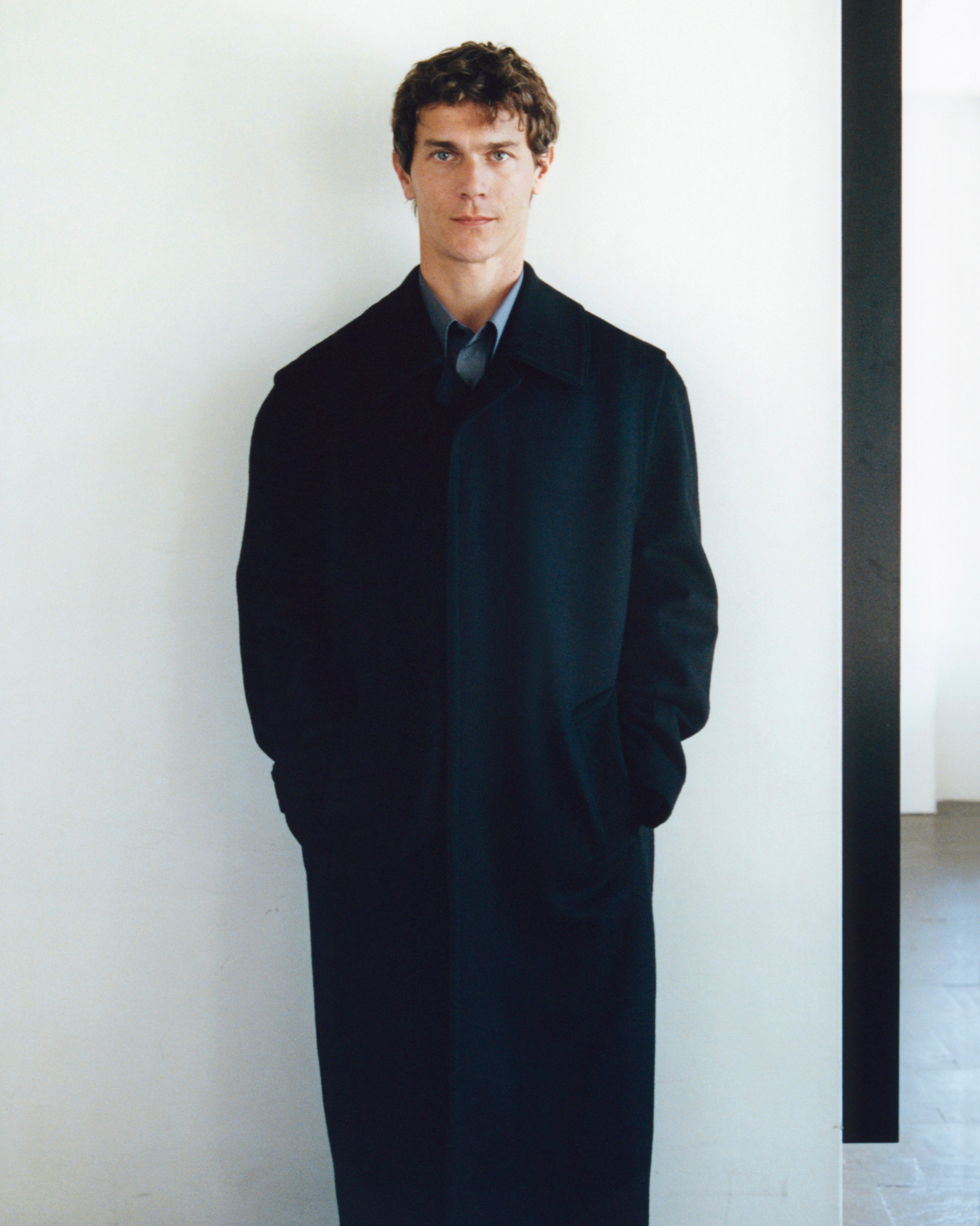 RIER | Loden coat classic black| 100% fine wool | made in Austria