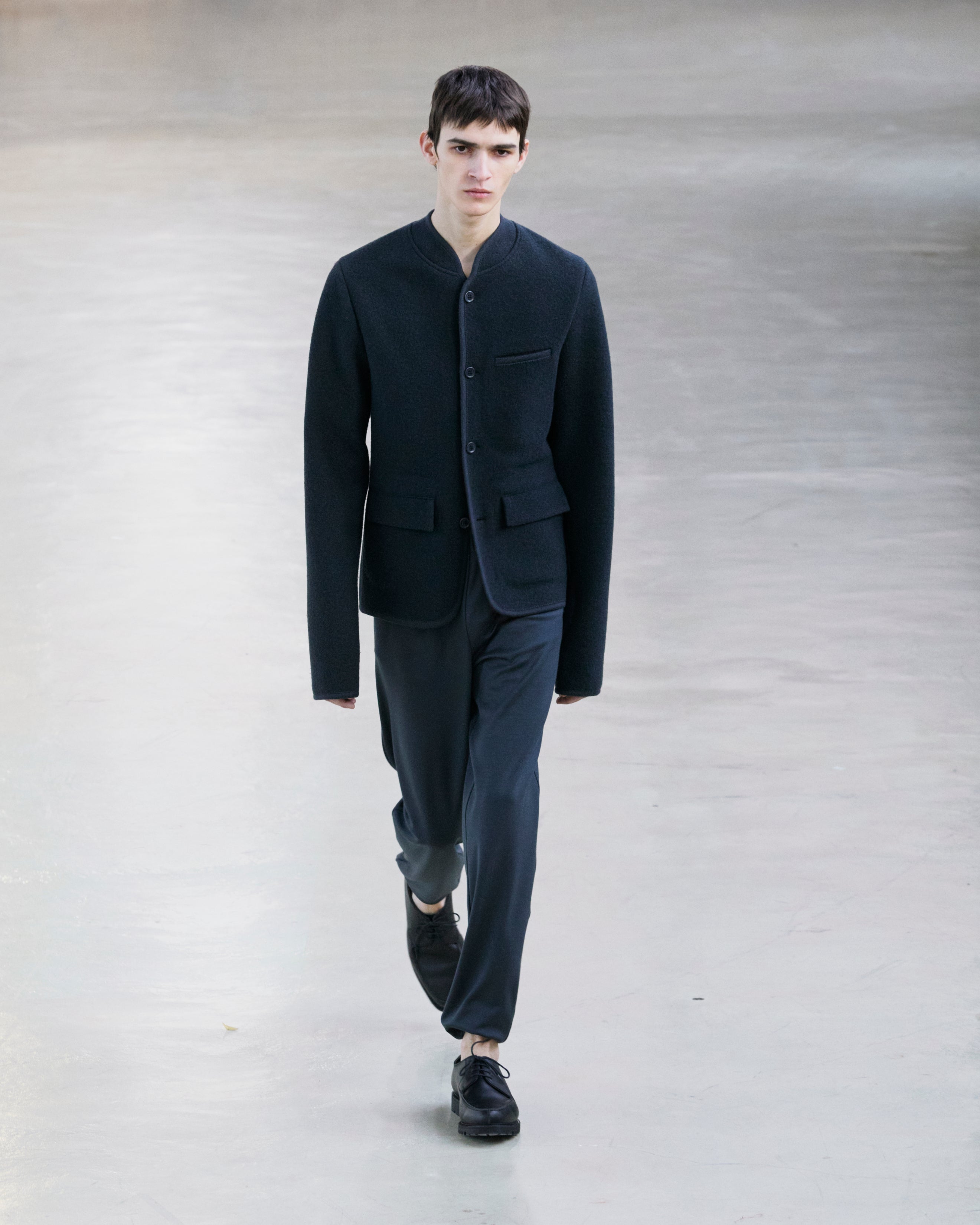 RIER | Walker jacket athletic plombe | 100% natural wool | made in