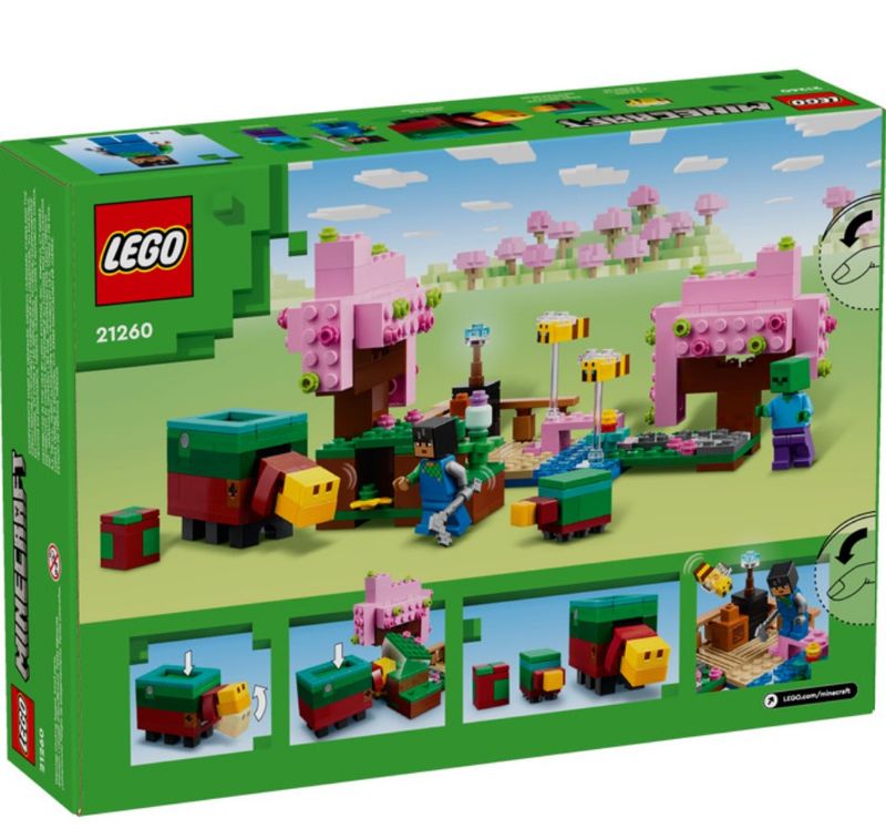 Minecraft O Jardim das Cerejeiras Conjunto - Lego 21260 - PBKIDS