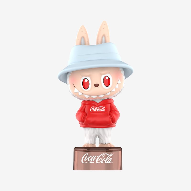 Labubu de Pelúcia e vinil The Monsters Coca-Cola Series da Pop