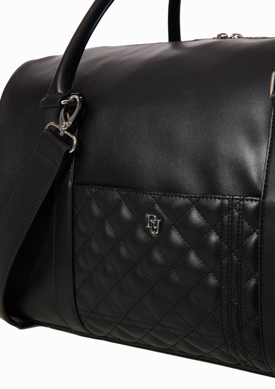 Riu Leather traveling bag キルティング ボストンバッグ Leather