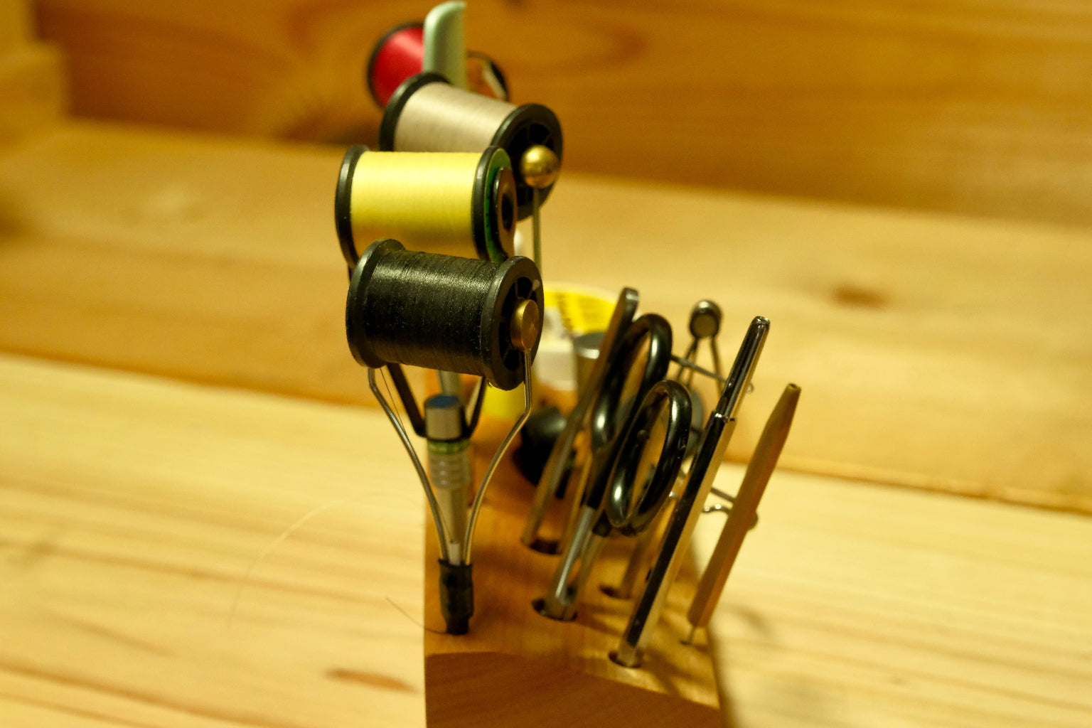 ウッドバール タイイングツールスタンド2個セット ウッドバール