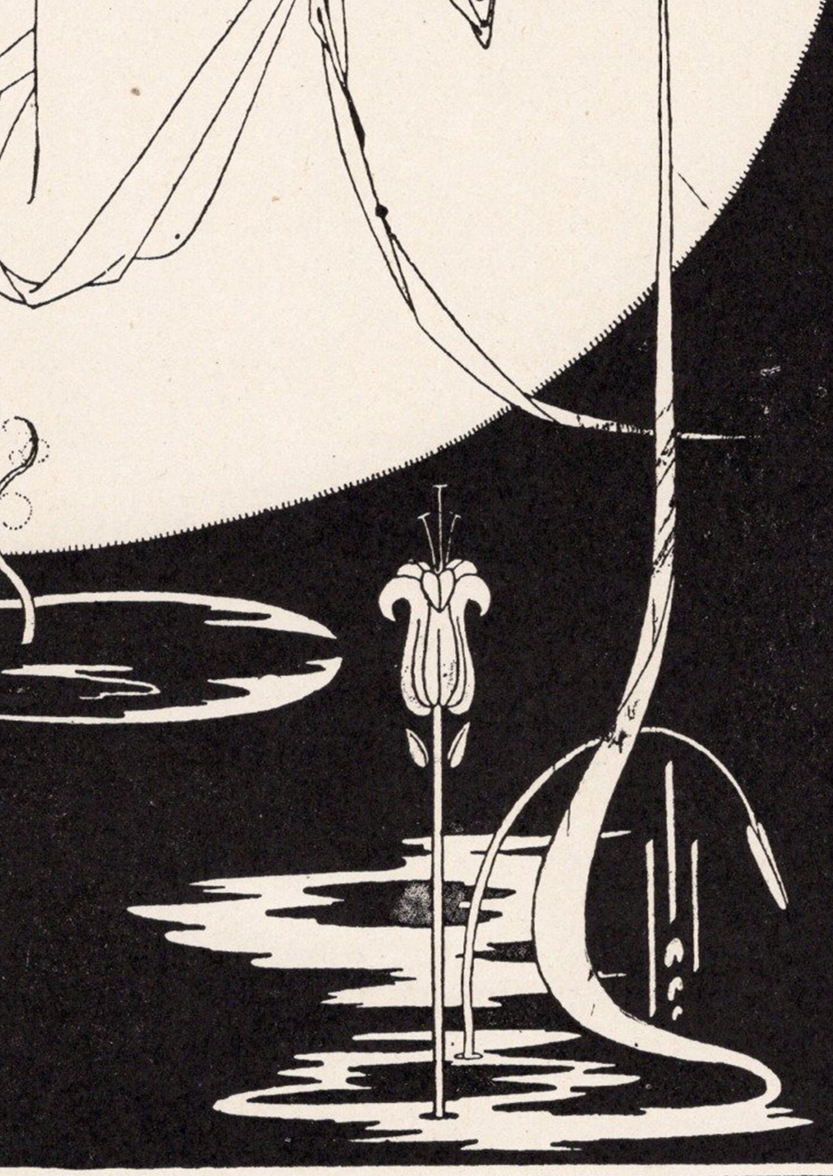 オーブリー・ビアズリー ≪クライマックス≫ 『サロメ』より1900年頃