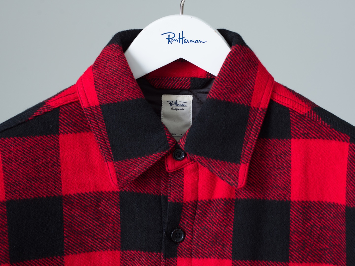 Ron Herman California Buffalo Check Shirt Jacket News｜Ron Herman
