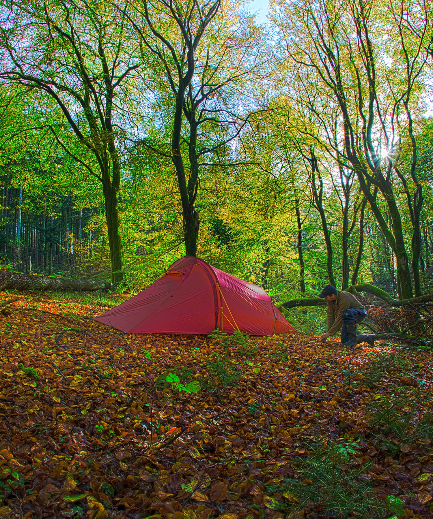 Nordisk Halland 2 LW Tent Red Alu / ノルディスク ハッランド2 LW