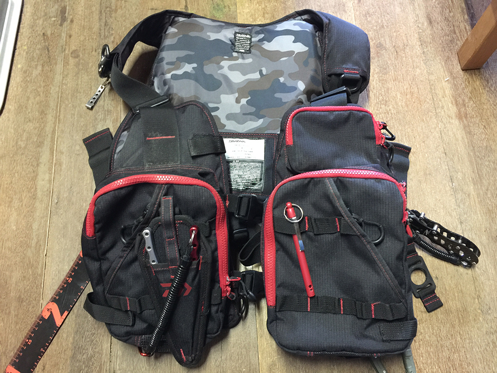 ダイワ（Daiwa）フローティングゲームベスト DF-6206インプレ（評価