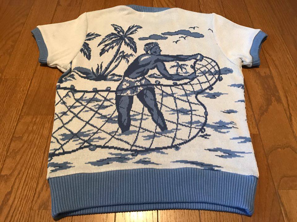 The GROOVIN HIGH Vintage Style 50'S Summer Knit - ROCK-A-HULA