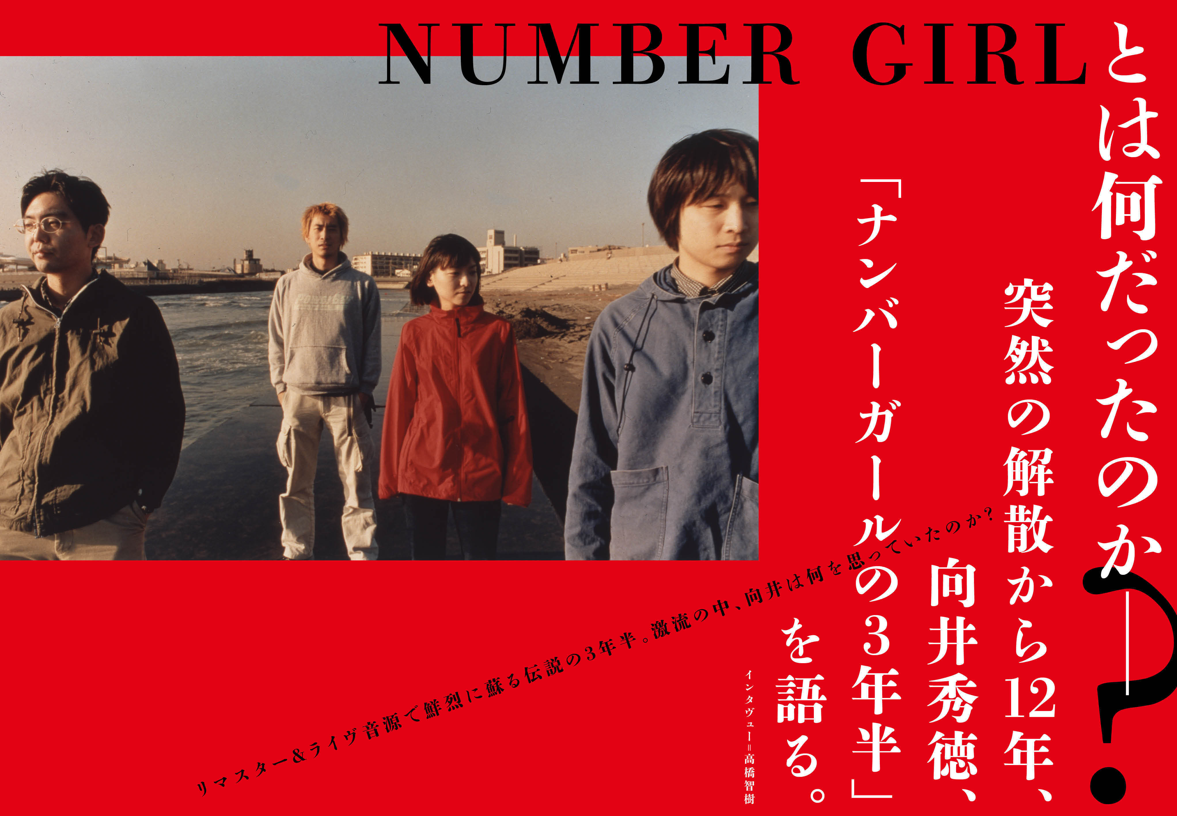 NUMBER GIRLとは何だったのか？ 突然の解散から12年、向井秀徳が今語る