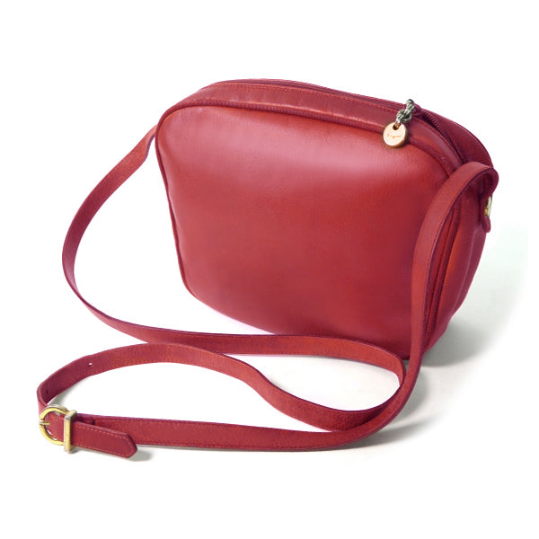 Salvatore Ferragamo Varaリボン定番ショルダーバッグ（赤） – Vintage