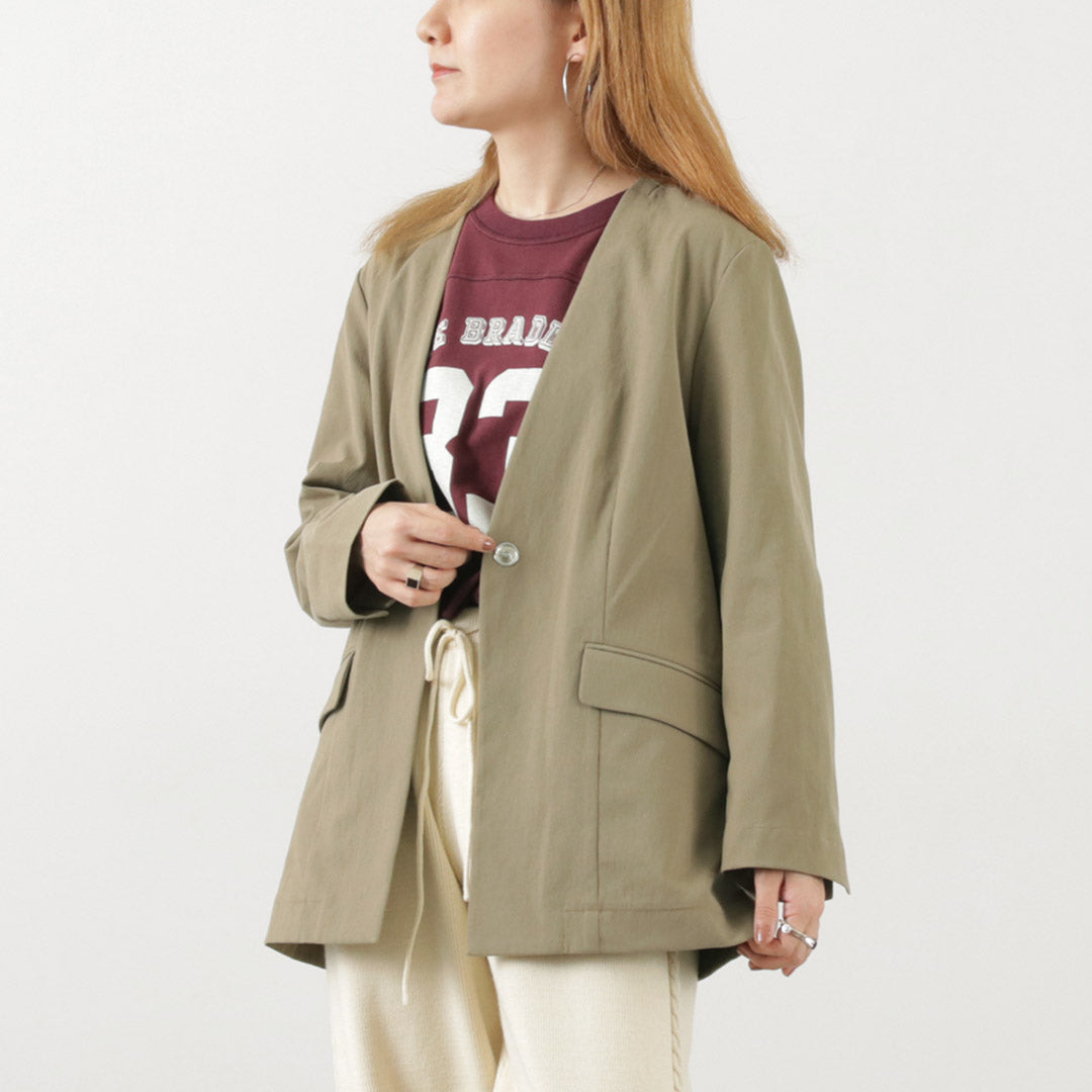 50％OFF】JOHNBULL（ジョンブル） ノーカラージャケット｜ROCOCO