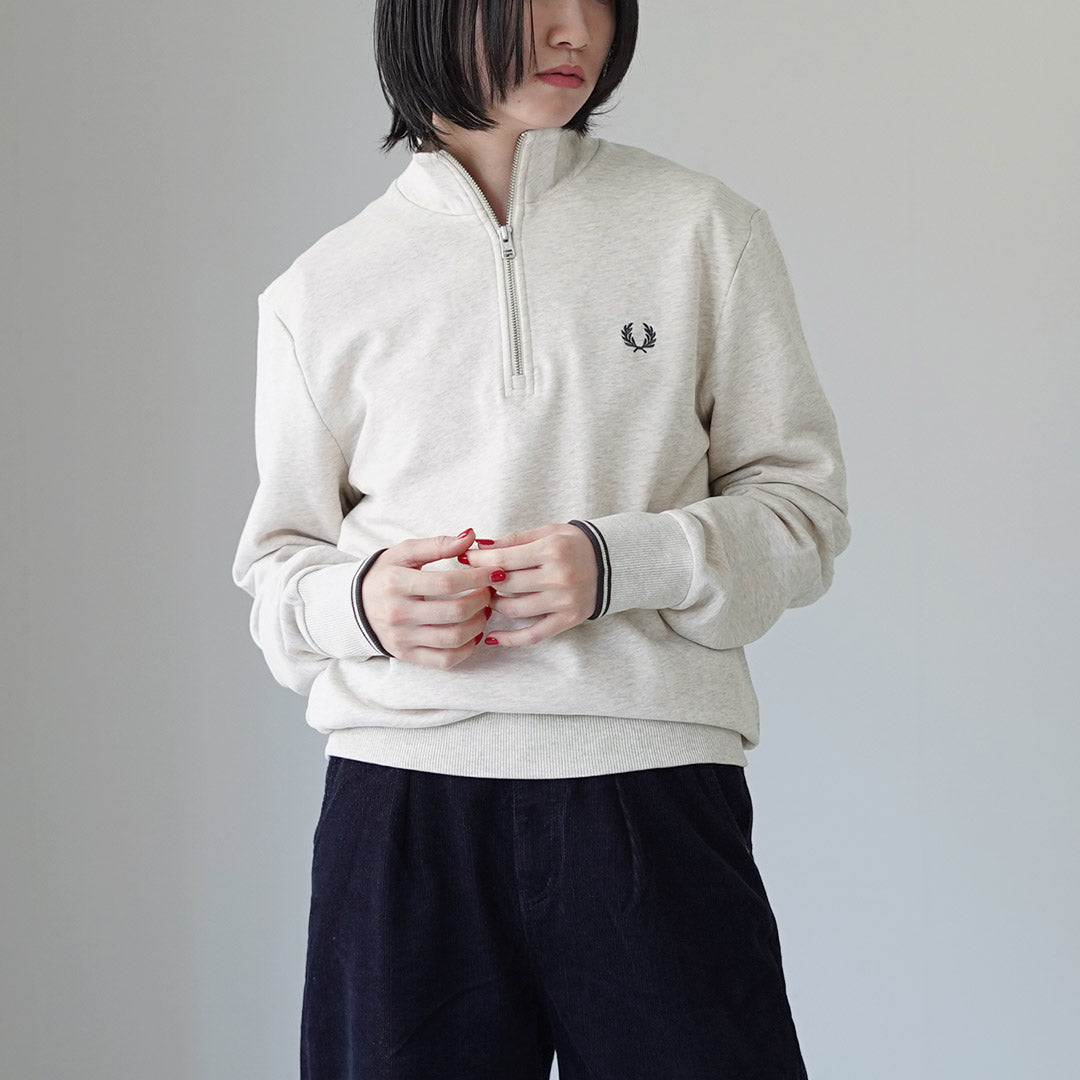 FRED PERRY（フレッドペリー） ハーフジップ スウェットシャツ