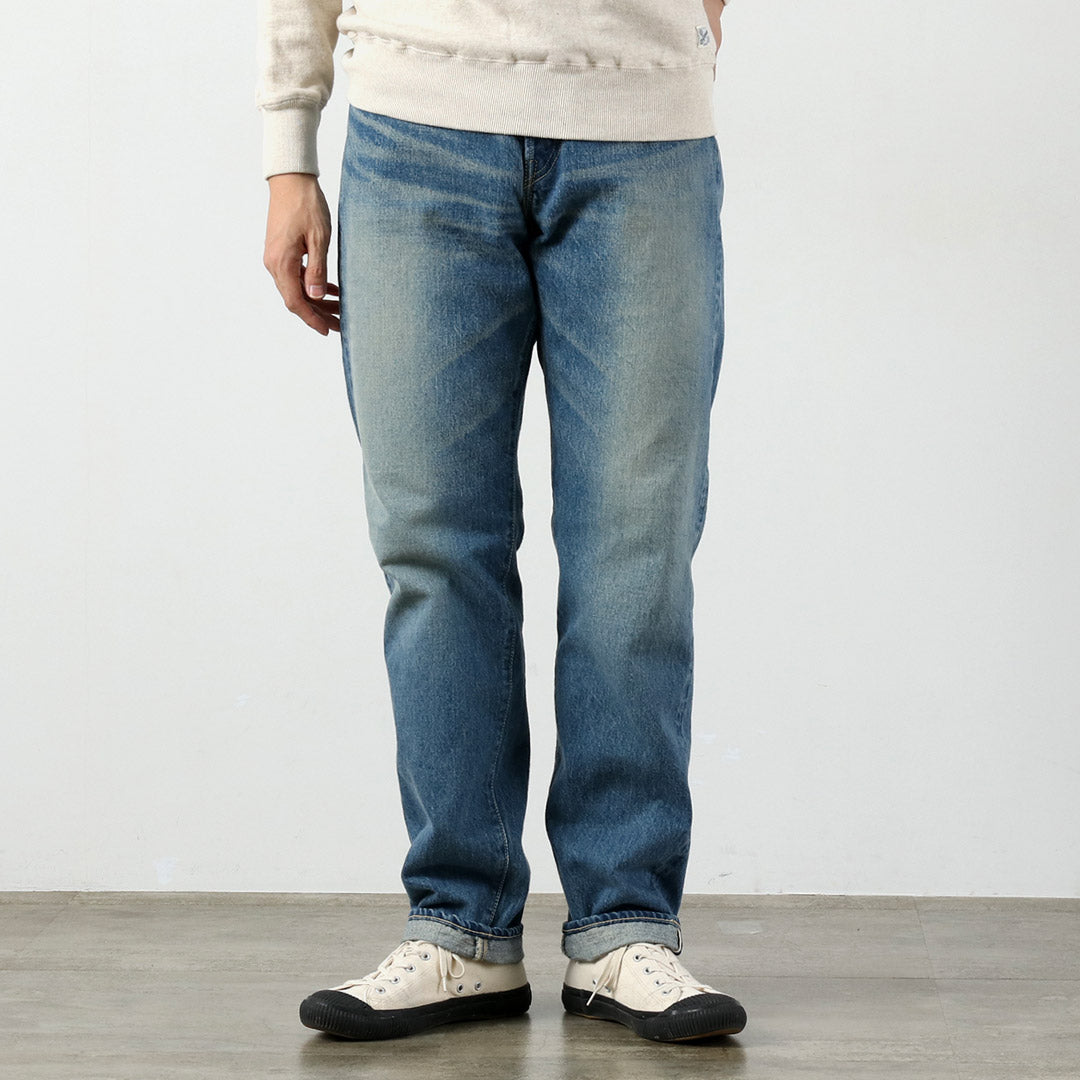 FOB FACTORY（FOBファクトリー） F153 セルヴィッチ デニム テーパード