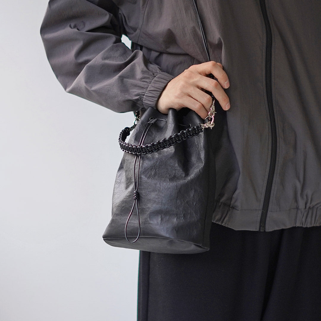 SENTI（センティ） ダイニーマレザー ドローストリング 2wayバッグ