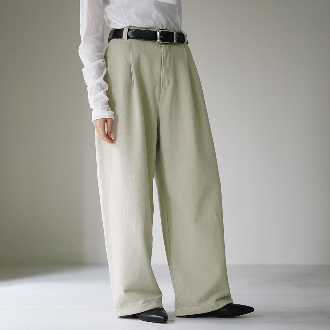 ETRE TOKYO（エトレトウキョウ） 1225120034-0 スウェットタックパンツ