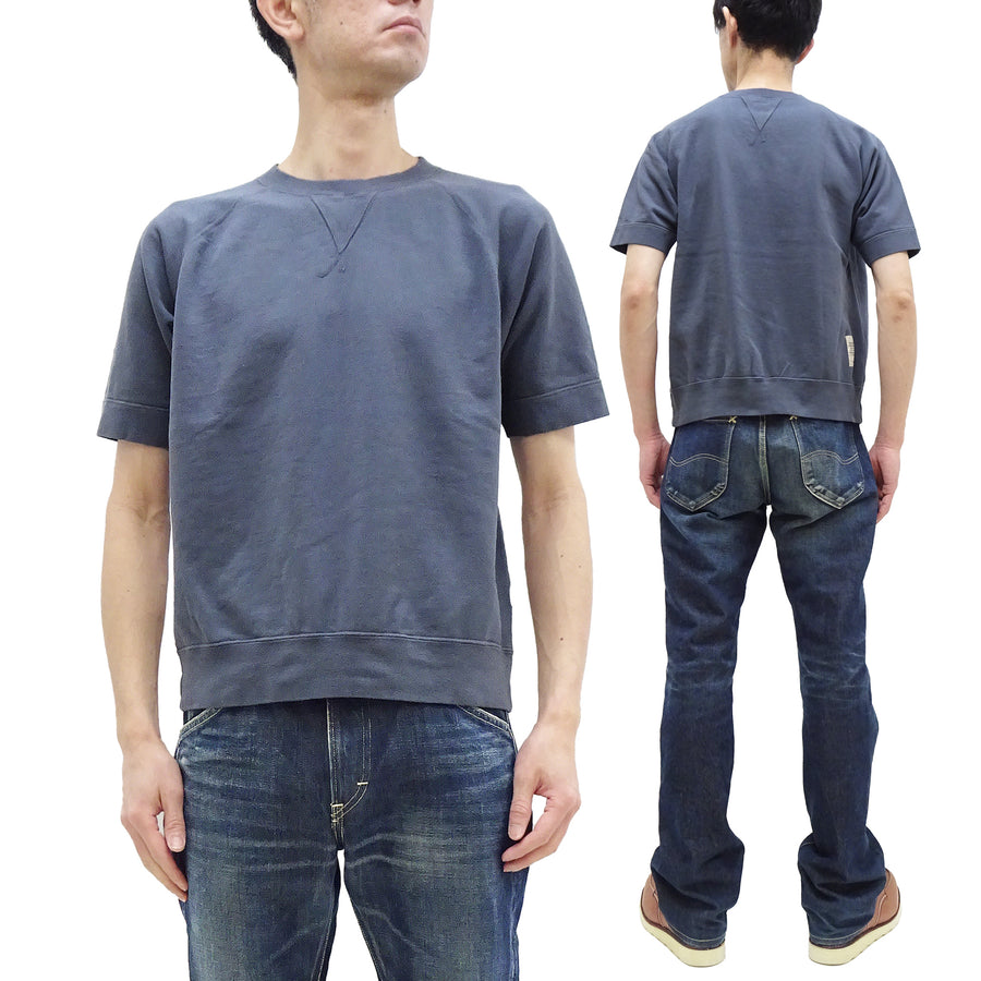 TOYS McCOY Plain Short Sleeve Sweatshirt Men's Solid Color Garment