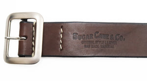 Sugar Cane Belt Men's Ccasual 40mm Wide/4mm Thick Cowhide Leather