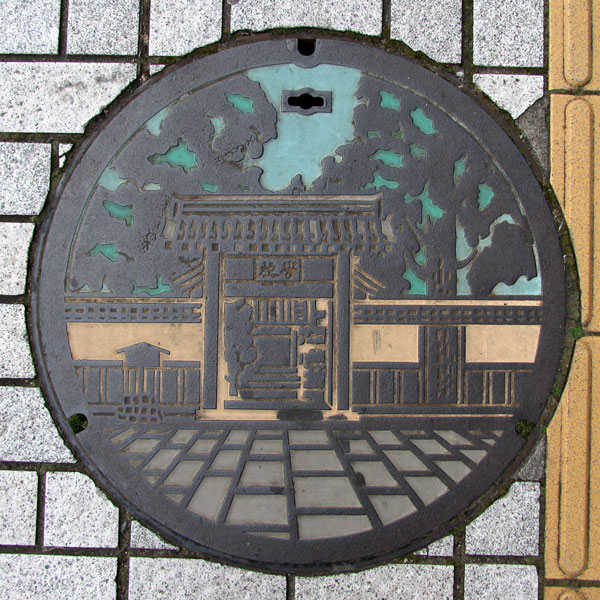 栃木県足利市ABマンホールカード1210 マンホールカード 栃木県足利市A