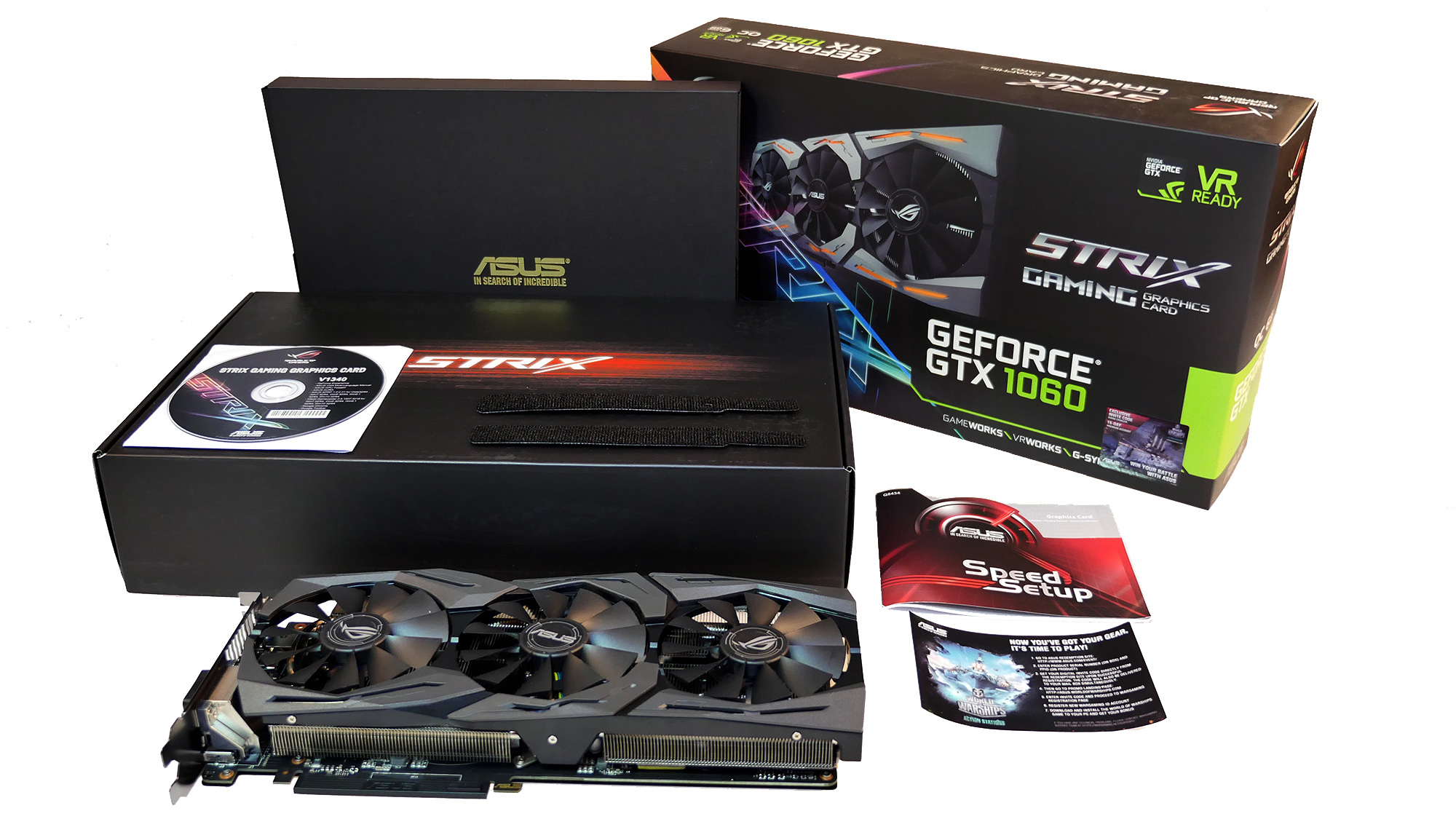 グラフィックボード・グラボ・ビデオカード ASUS ROG STRIX-GTX1060