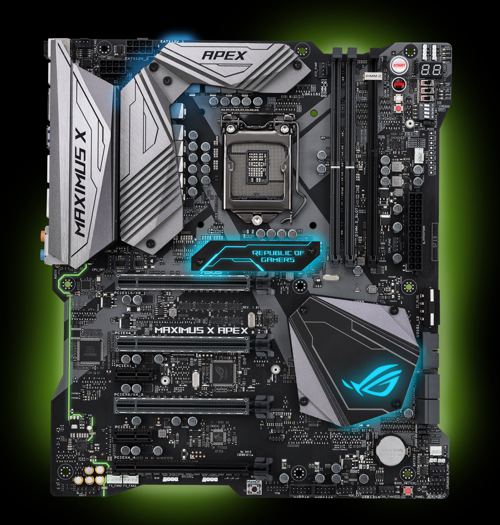 Breaking records with the Maximus X Apex and i7-8700K