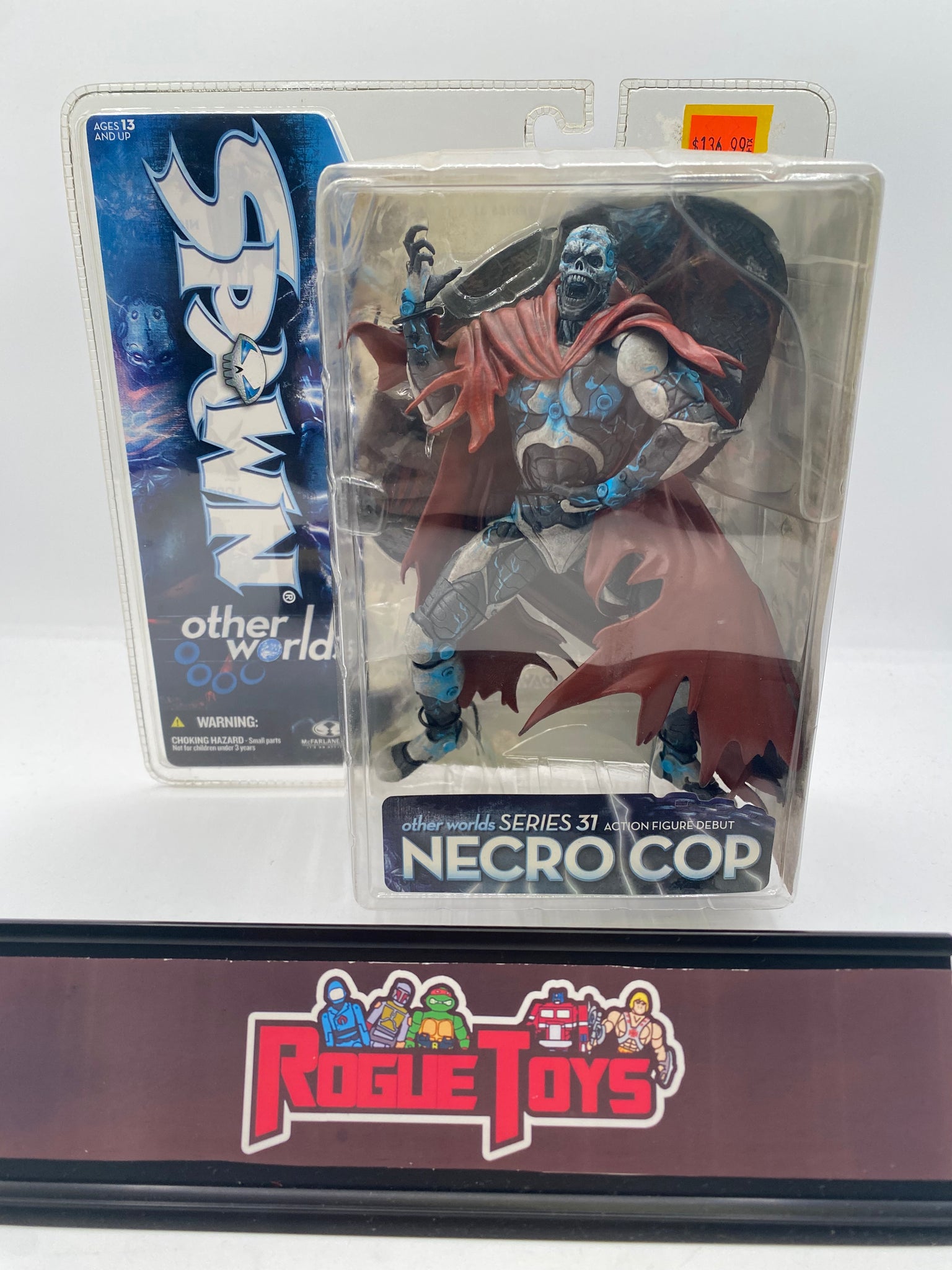 McFarlane Toys Spawn Other Worlds Series 31 Necro Cop| Rogue Toys