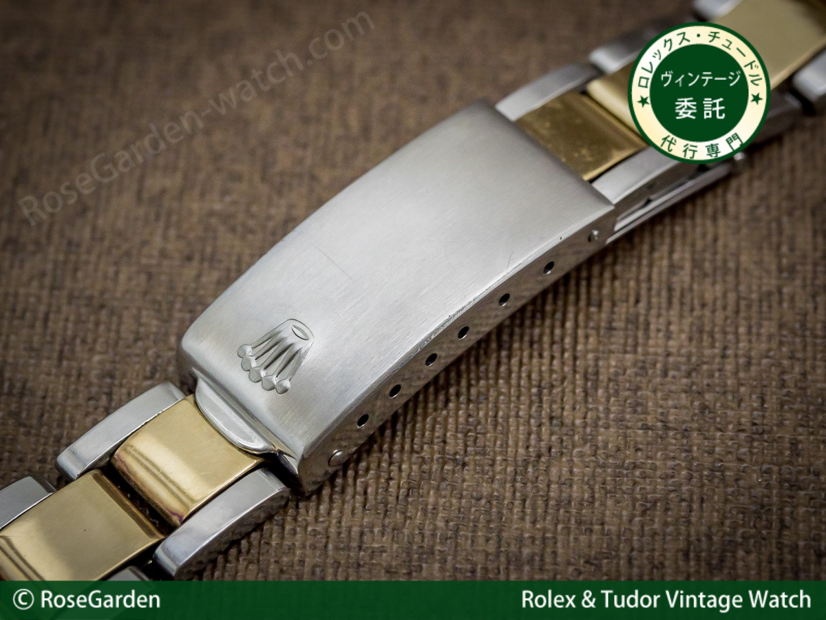 RG-2274 | ロレックス ROLEX 3連巻き込みブレス YG/SS コンビ 19mm Ref