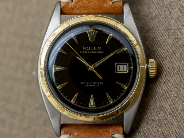RG-2412 | ロレックス ROLEX ビッグバブルバック Ref.6105 14KYG/SS