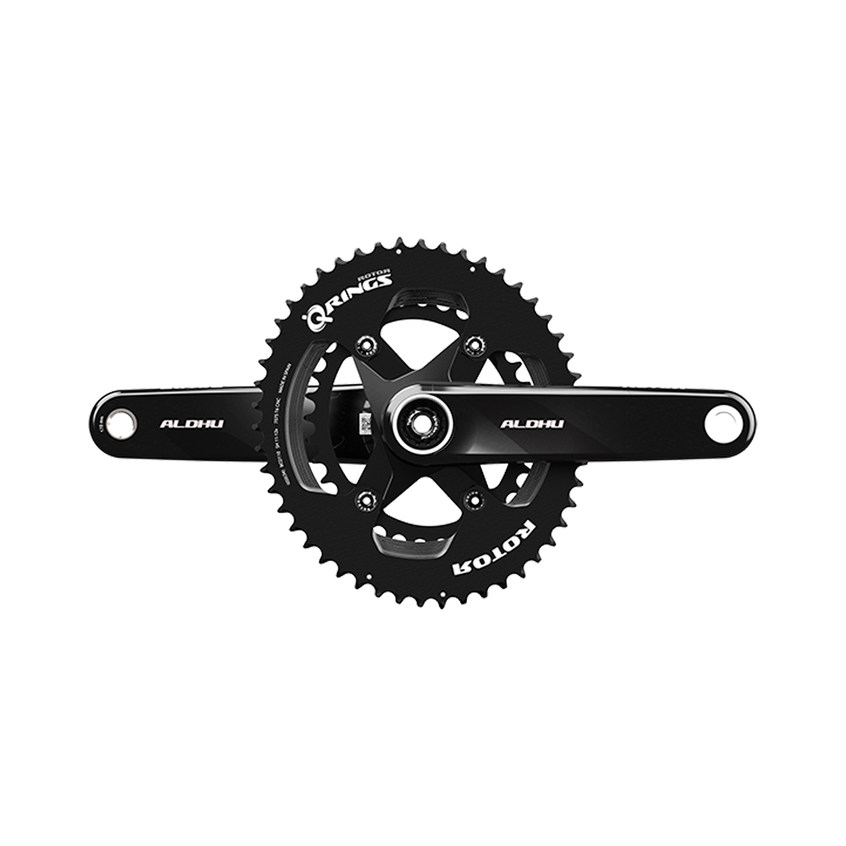 ROTOR Aldhu カーボン 2x12s Shimano® 互換性のあるクランクセット