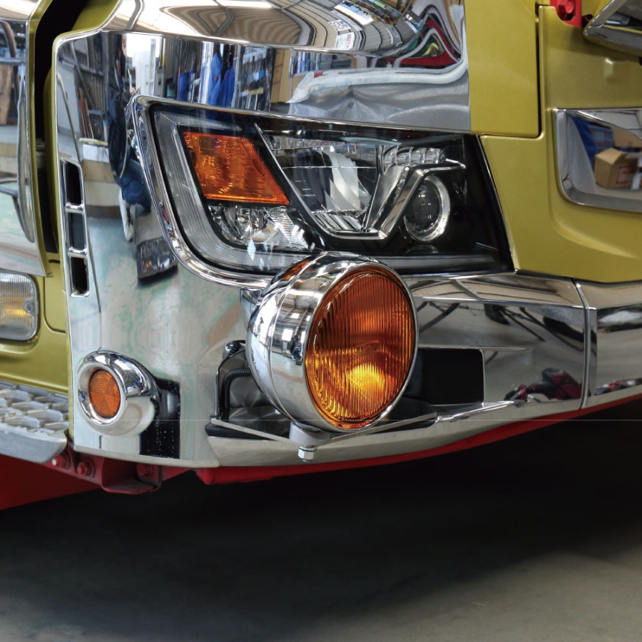 コーナーフォグランプステー R/Lセット 日野 17プロフィア ジェット