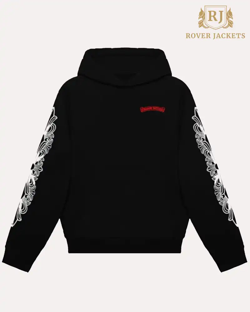 Chrome Hearts Matty Boy Flower Chomper Hoodie-Black - Rover Jackets