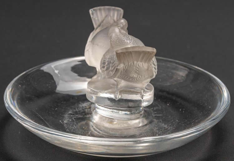 ラリック LALIQUE ドゥコロンブ Deux Colombes リングトレイ ラリック