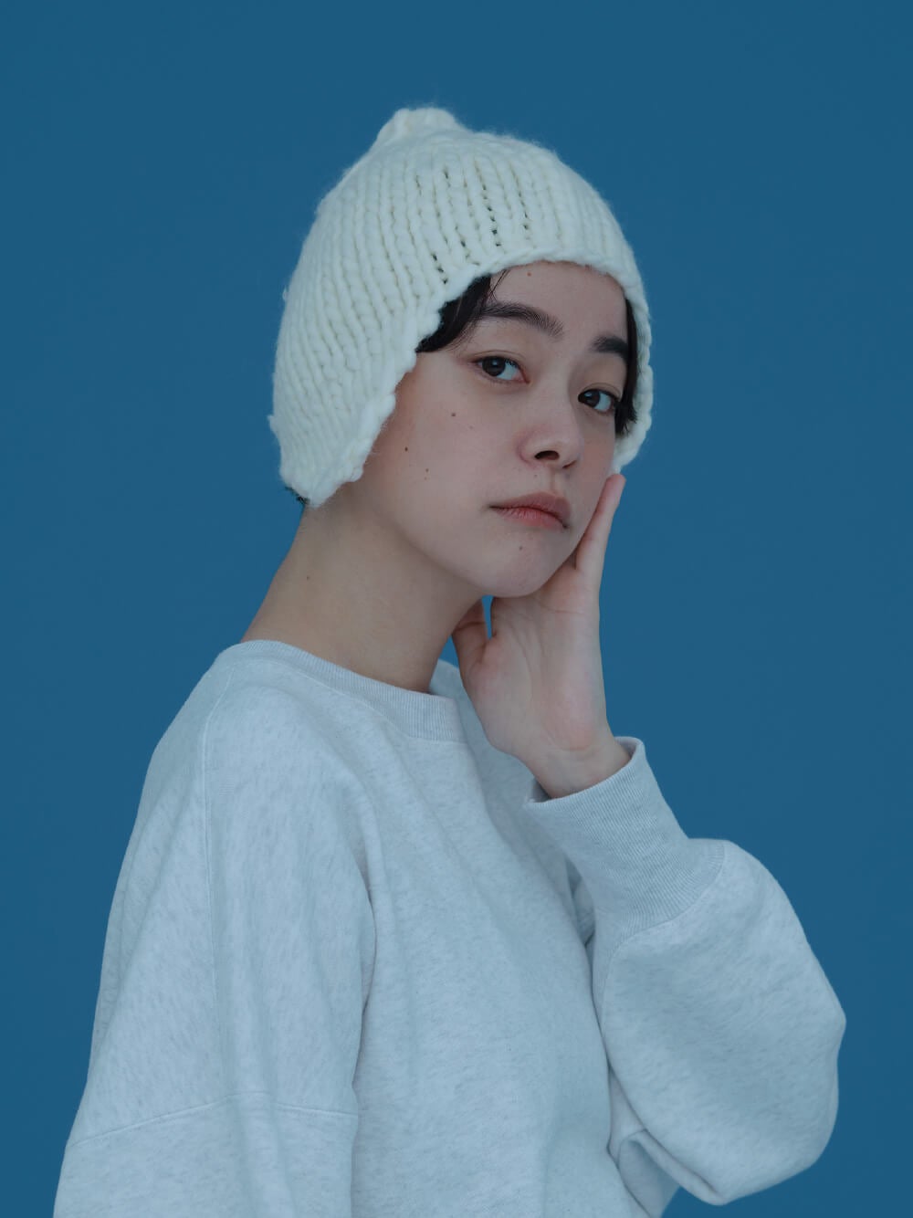 Cacco 手編みとんがりニット帽 - ほぼ日刊イトイ新聞