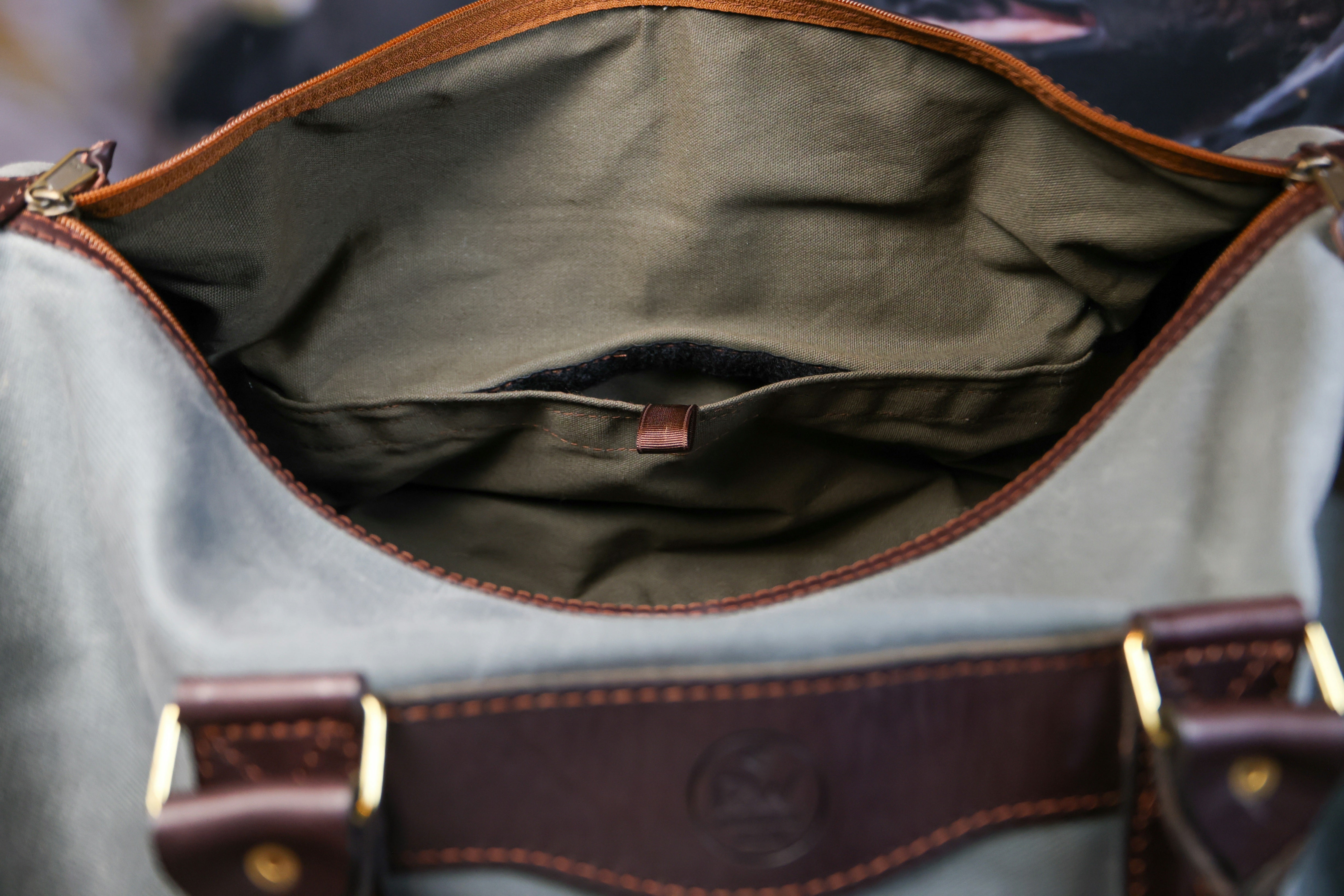 Jackson Waxed Canvas Weekender Duffel | RW Coolidge