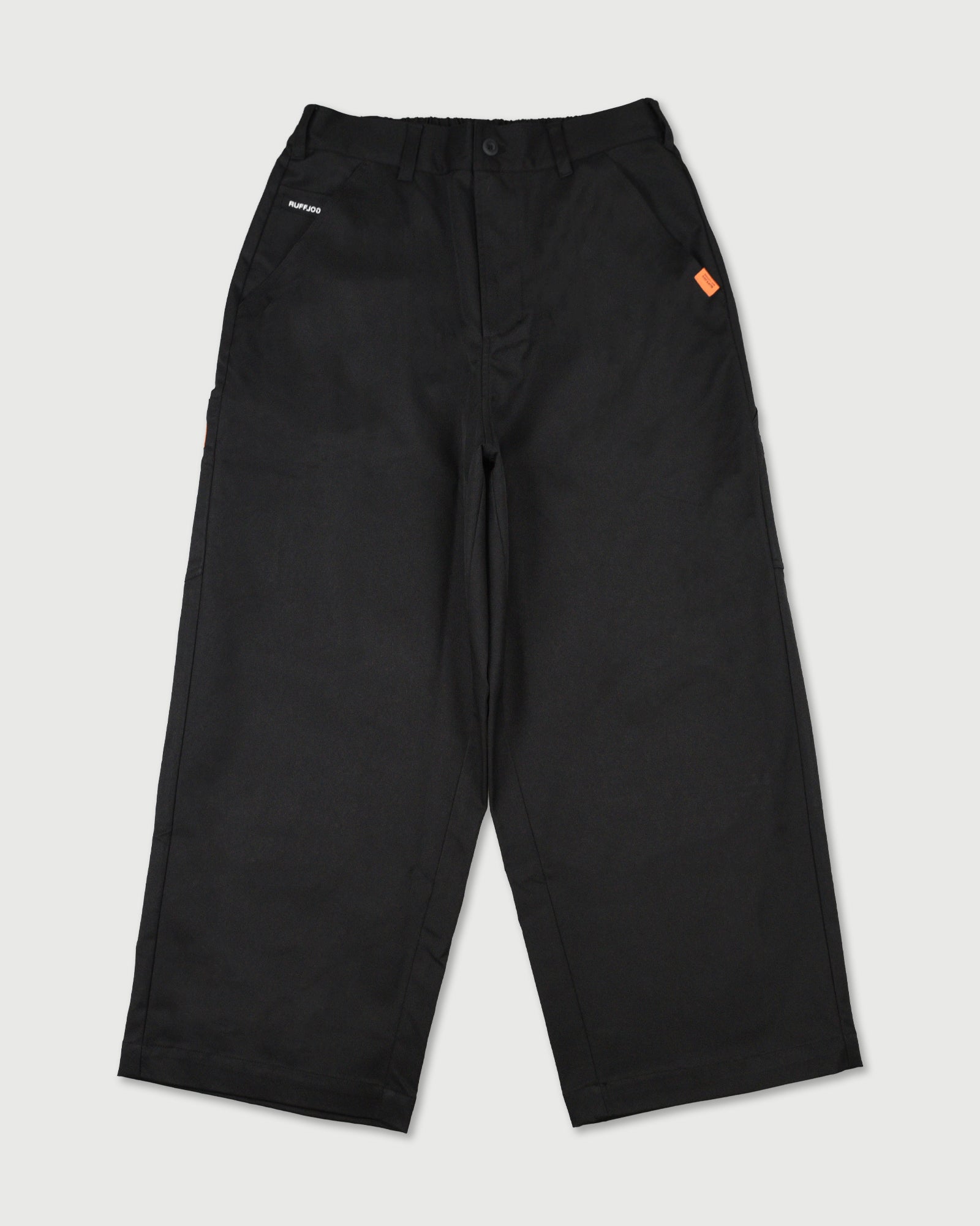 メンズウェア RUFFLOG STRECH WARM WIDE SLACKS KHAKI STRECH WARM