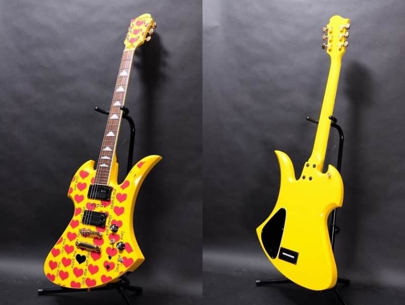 Fernandes Burny MG145S MG-145S HY Heart Yellow X-Japan 'hide