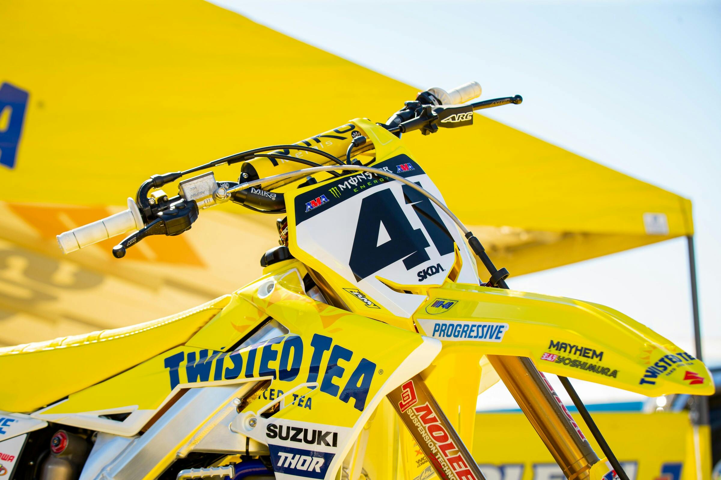 Inside Brandon Hartranft's 2022 Twisted Tea Suzuki RM-Z450 - Racer X