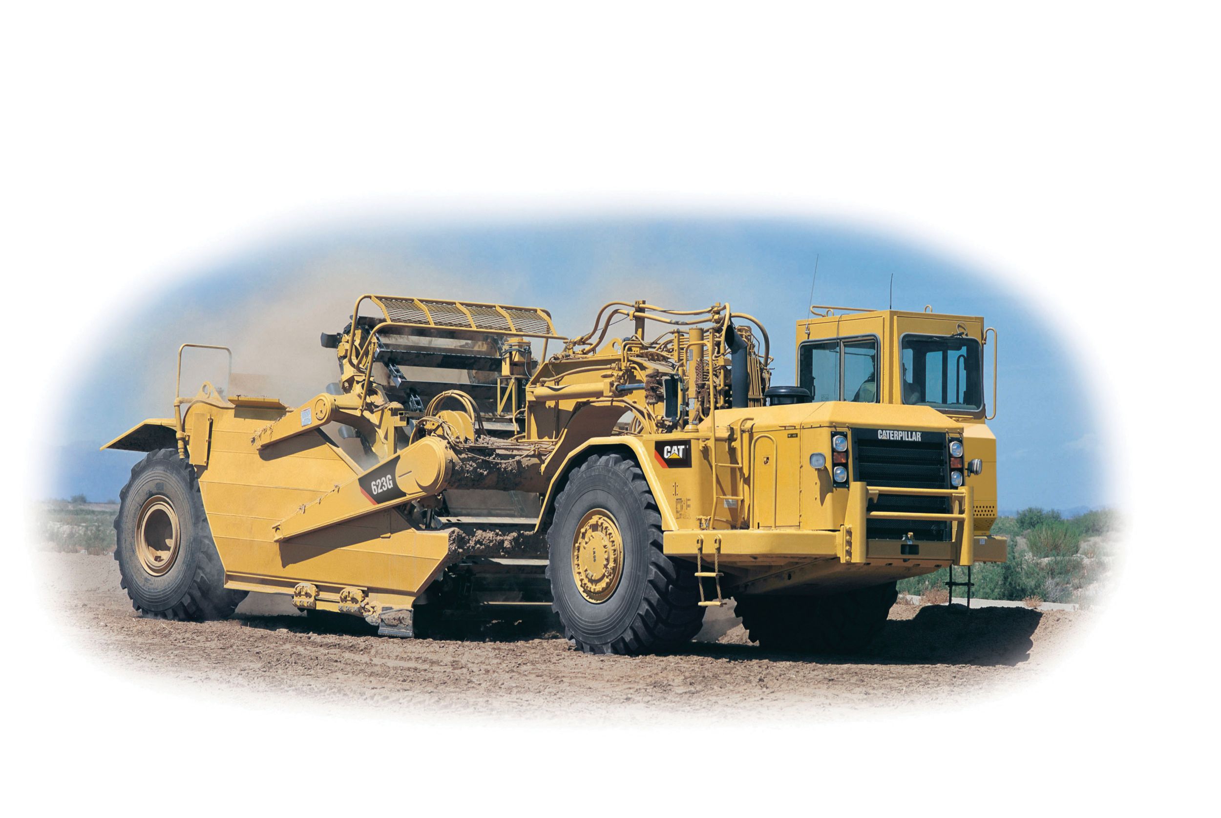 Cat 623G 昇降式スクレーパ | Caterpillar