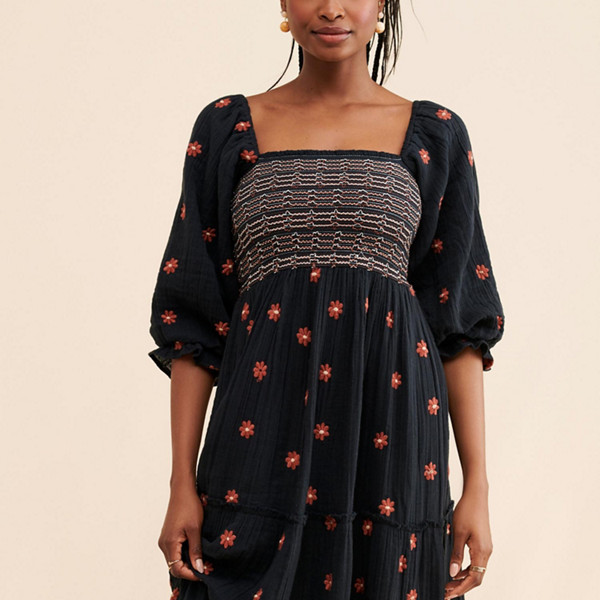 Dahlia Embroidered Maxi Dress | Nuuly