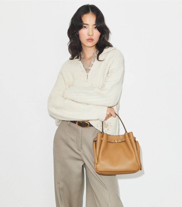 ロミー バケットバッグ: レディース クロスボディバッグ | Tory Burch JP