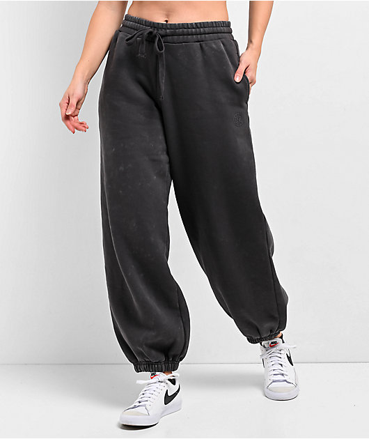 Ninth Hall Fundamentals Tyla Black Mineral Wash Oversized