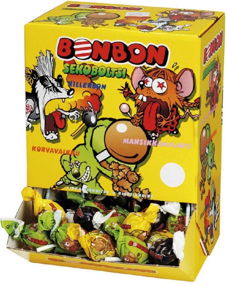 BonBon Sekoboltsi 13g, 110-Pack | Danish Licorice Candy