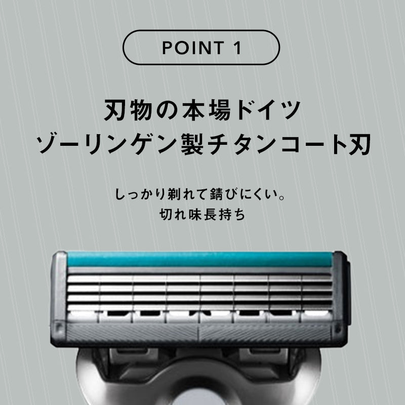 シック｜クアトロ4 チタニウム 替刃（8コ入）