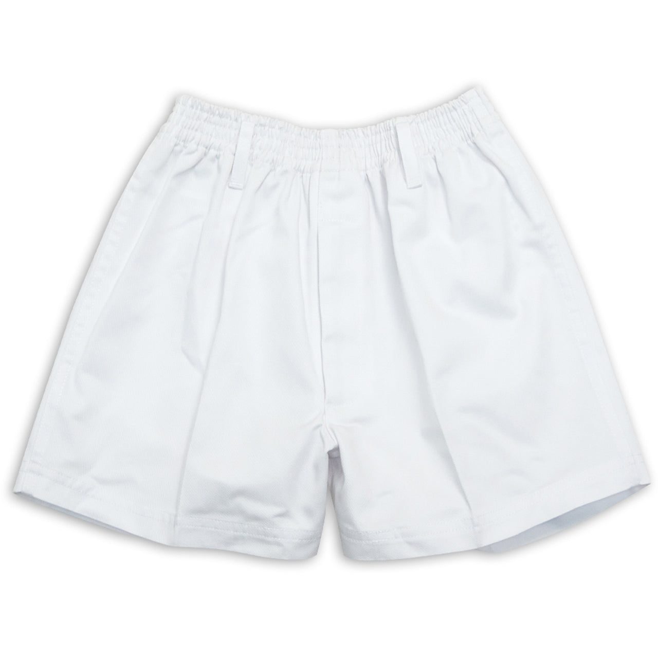 体操用 ショートパンツ 白 透けない ツイル素材 110cm～180cm (体操服